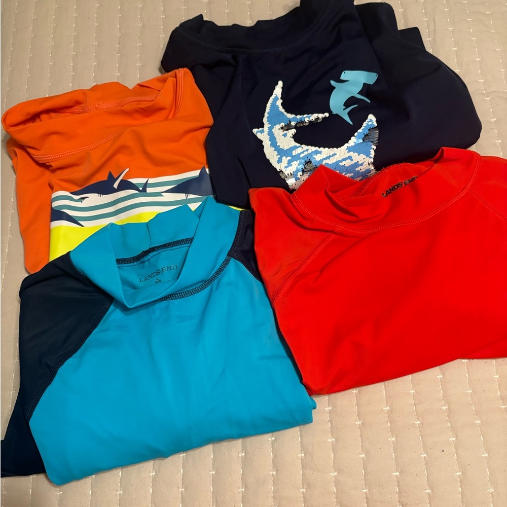 Colorful Boys Land’s End Rash Guard Bundle